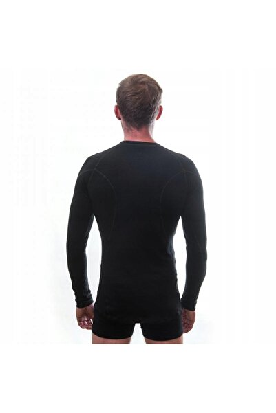 NO BRAND Bluza Sensor Merino DF Tee L/S - negru adventure XL