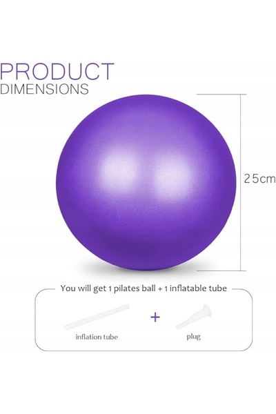 NO BRAND Minge mini de Pilates și Yoga, anti-rupere, pentru antrenament și st...