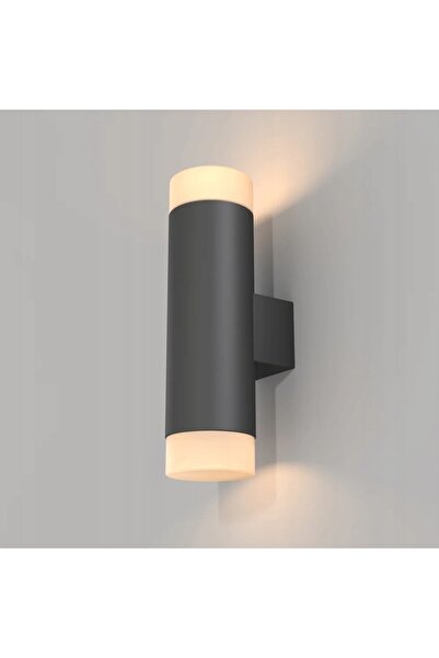 NO BRAND Aplică de perete LED cu tub dublu negru, cu iluminare sus-jos, pentr...