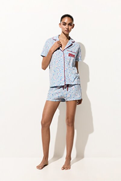 LEFTIES Hello Kitty ©SANRIO kısa pijama takımı