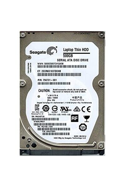 Seagate LAPTOP SUBȚIUNE 500GB 7.2K 32MB SATA III 2.5'' ST500LM021