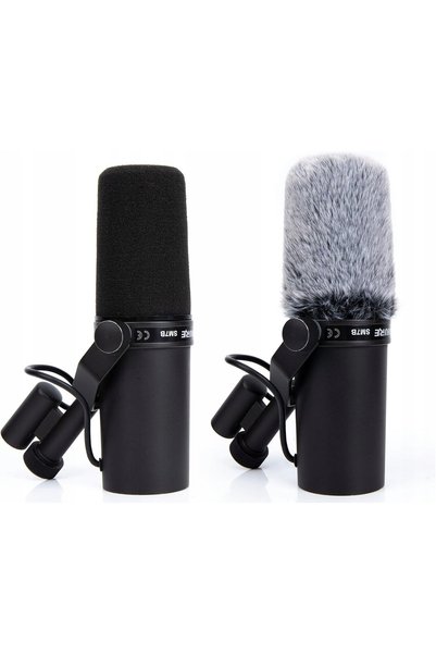 NO BRAND PROTECȚIE ÎMPOTRIVA VÂNTULUI PENTRU MICROFONUL SHURE SM7B – FUTRO – ...