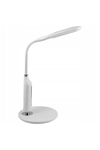 NO BRAND Lampă de birou școlară LED flexibilă reglabilă albă modernă Kaja