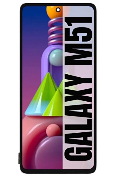 NO BRAND DISPLAY PENTRU SAMSUNG GALAXY M51 M515 DISPLAY ORIGINAL OEM + RAMĂ
