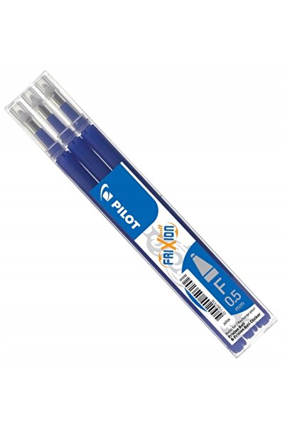 NO BRAND Rezerve ștergibile PILOT FRIXION ALBASTRU 0.5mm, 3 bucăți x 3 pachete