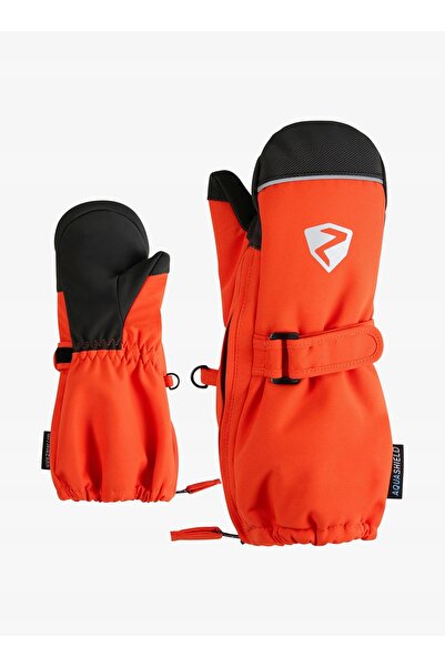 NO BRAND Mănuși pentru copii Ziener Lanupo AS Mitten Minis Glove – portocaliu...