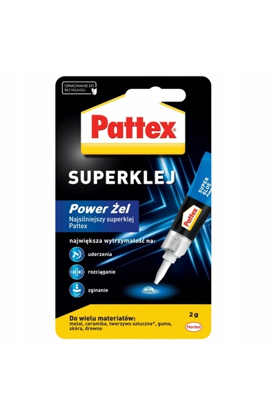 Pattex GEL adeziv SUPER POWER S O S 2g x 5