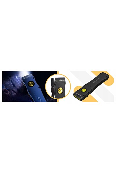 NO BRAND TANK007 WF02 1100LM 147M Clemă magnetică USB-C Sursă dublă de lumină...