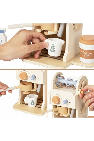 NO BRAND Accesorii din lemn pentru aparat de cafea, Cadou pentru bucătărie și...