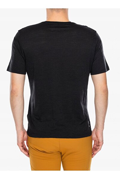 Salewa Tricou Merino Eagle Minilogo AM - negru XL