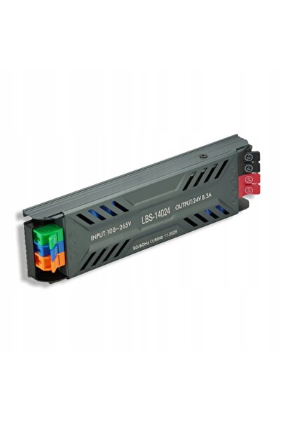 NO BRAND Sursă de alimentare LED Super Subțire PRO 200W 24V cu blocuri terminale