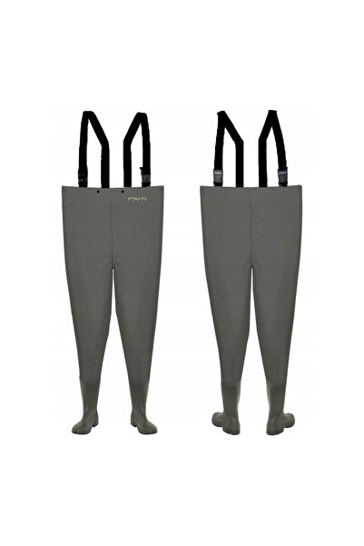 NO BRAND Salopete de pescuit, pantaloni impermeabili ranforsati, mărimea 44.