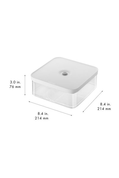 NO BRAND ZWILLING FRESH & SAVE CUBE Recipient din plastic L 1.6 litri, gri 1 ...