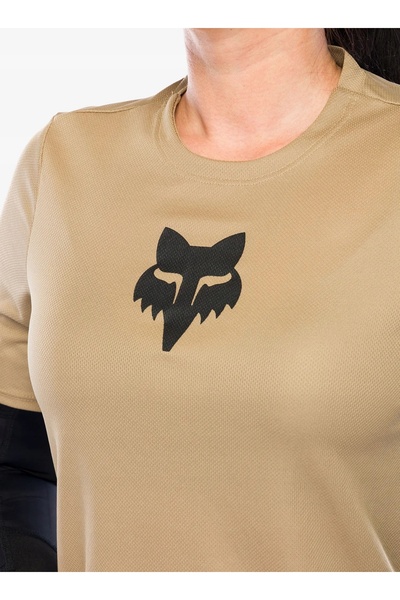 Fox Tricou de damă Ranger SS Jersey Head - nisipiu L