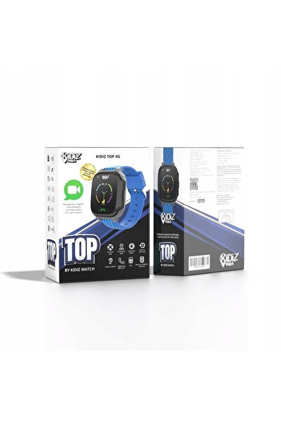 NO BRAND Ceas inteligent kidizwatch albastru de top
