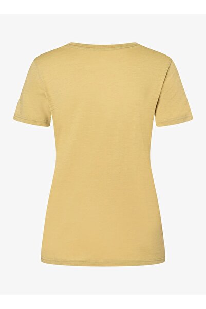 NO BRAND Tricou de damă din lână merino Super. Tricou Rio Grande - sahara/div...