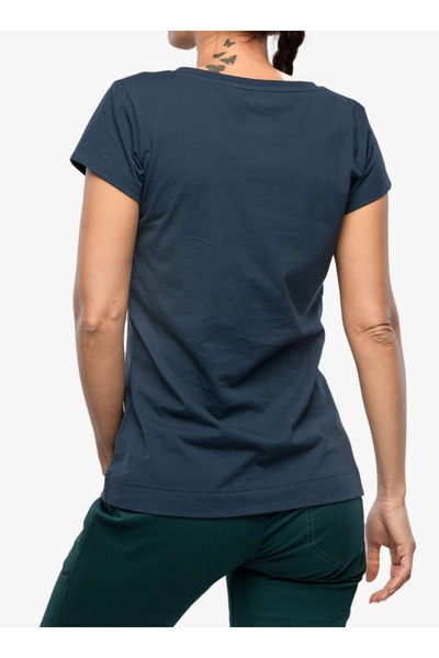 NO BRAND Tricou de alpinism pentru femei Ocun Classic T cu amprentă - albastr...