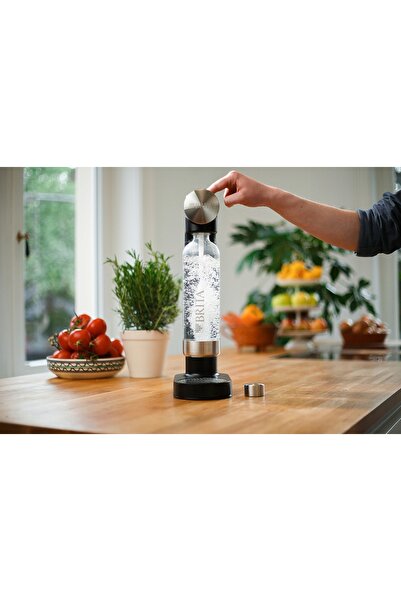 BRITA SodaOne aparat de făcut sifon negru + sticlă + gaz