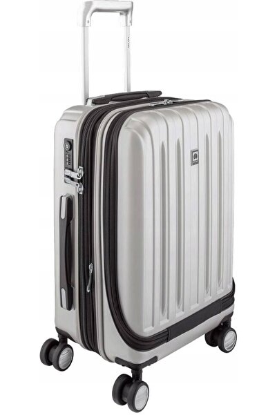 NO BRAND Valiză de cabină Delsey Titanium 55 cm Argintiu