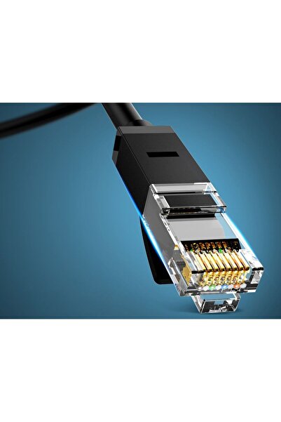 Ugreen Cablu de rețea Ethernet plat Cat. 6 8m negru (NW102)