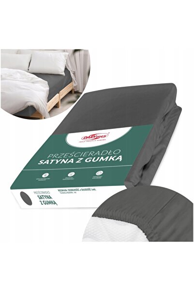 NO BRAND Cearșaf din bumbac 200x220, satin natural și moale – mix de culori