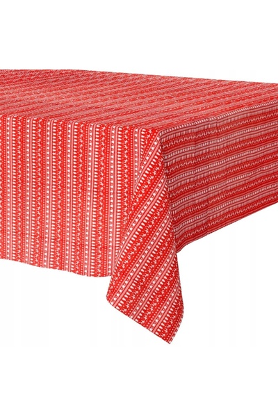 Excellent Houseware Față de masă plamoodporny roșie 180x130CM 569551-W2