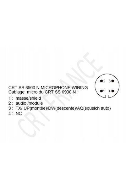 NO BRAND CRT 6900 K-PO DX-5000 HR-5500 Microfon dinamic