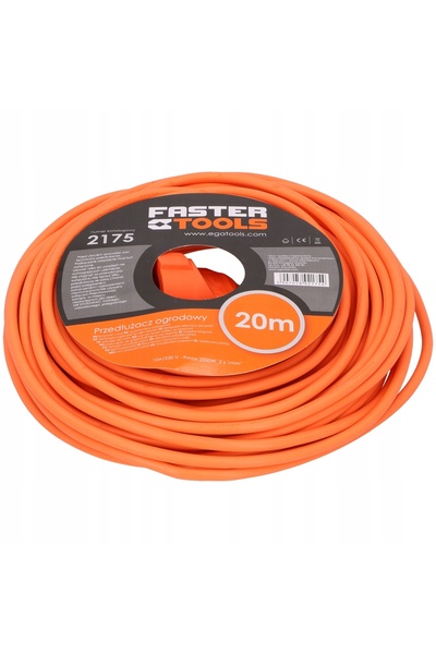 NO BRAND FASTER TOOLS Cablu prelungitor de grădină - 20 m