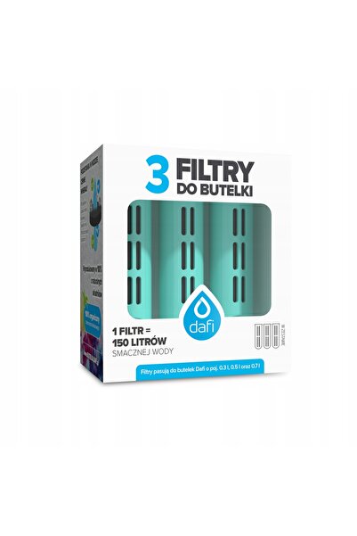 NO BRAND 6 filtre pentru sticla filtrantă DAFI SOFT și SOLID, cartușe de carb...