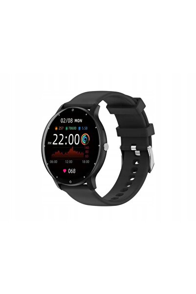 verk group Smartwatch Femei Bărbați Apel Bluetooth Curea de cauciuc Sport Negru