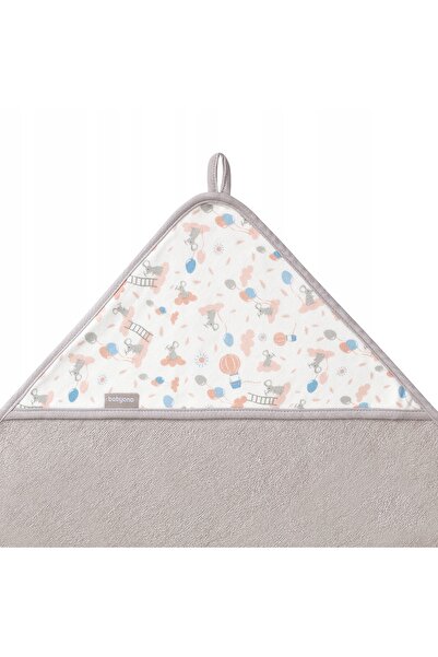 NO BRAND BabyOno: halat de baie din frotir cu glugă 100×100 cm 1552/03