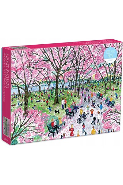 NO BRAND Galison: puzzle-ul „Cherry Blossoms” de Michael Storrings, 1000 de p...