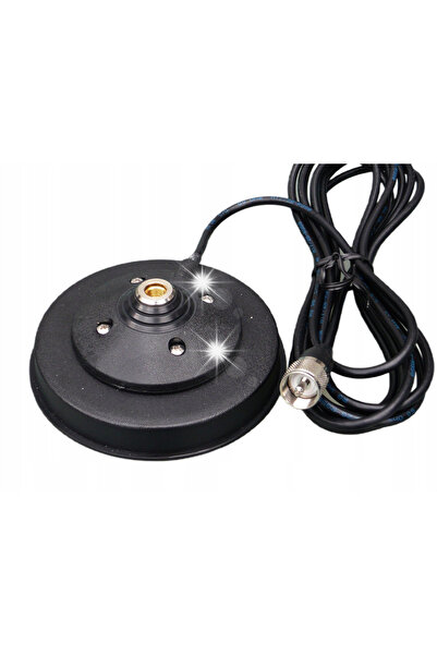NO BRAND SIRIO POWER-MAG 125 bază magnetică puternică cu montare 3/8, cablu 3...