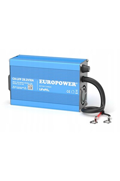 EuroPower Încărcător redresor pentru baterii litiu LiFePO4 LFP LIT 24V 10A