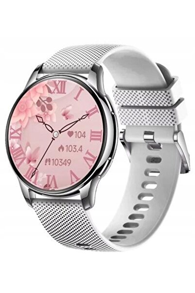 Rubicon Ceas inteligent elegant auriu pentru femei RNCF30 Apeluri Ritm cardia...