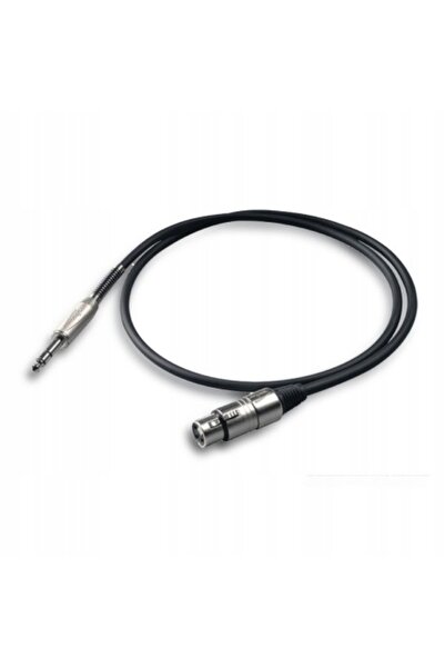 NO BRAND Cablu microfon BULK210LU5 XLR mamă - Jack S (TRS) 6,3mm 5 metri Proel