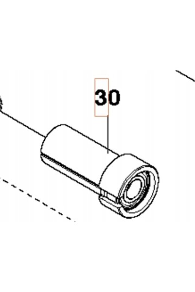 Husqvarna Bucșă de rulment 579275501