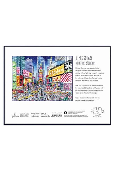 NO BRAND Galison: puzzle Times Square 1000 piese
