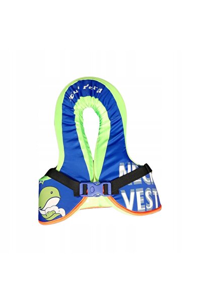 NO BRAND Vestă de înot din spumă pentru copii, albastră MASTER Eve