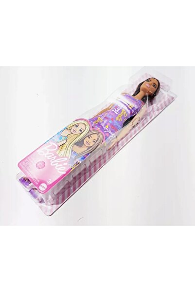 mattel Păpușă HGM57 Barbie Brunetka în rochie