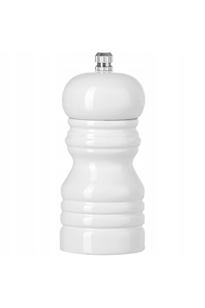 HENDI Râșniță pentru măcinat sare, din lemn, albă, sh 50 x 113 mm - 469613