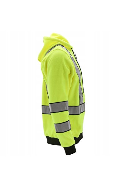 Reis Hanorac de lucru reflectorizant din fleece, galben, 3XL