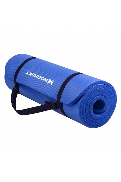 WOZINSKY Saltea de fitness 181 x 63 x 0.9 cm grosime, saltea de yoga pentru s...