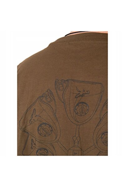 Fox Tricou de pescuit Kaki Indicator XL pentru pescarii de crap