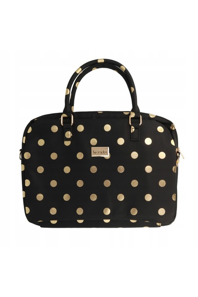 Wonder Servietă laptop 13-14 inch Gold Peas