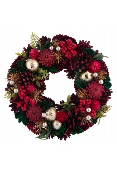 ALTOM DESIGN Coroană decorativă de Crăciun pentru ușă, 30cm
