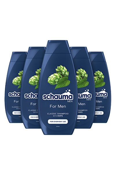 NO BRAND Schauma Men Pentru Bărbați Șampon de păr 5x400ml