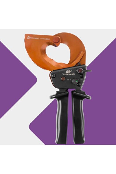 Spacetronik Foarfecă cu clichet pentru tăiat cabluri 300mm² / 30 mm