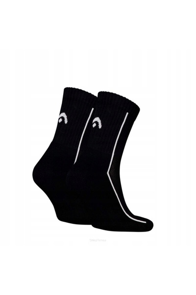 Head Șosete de tenis Socks Tennis 2P Performance Short Crew negre 43-46