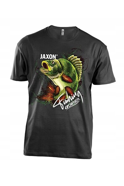 NO BRAND TRICOU JAXON NEGRU FISH MĂRIMEA XL
